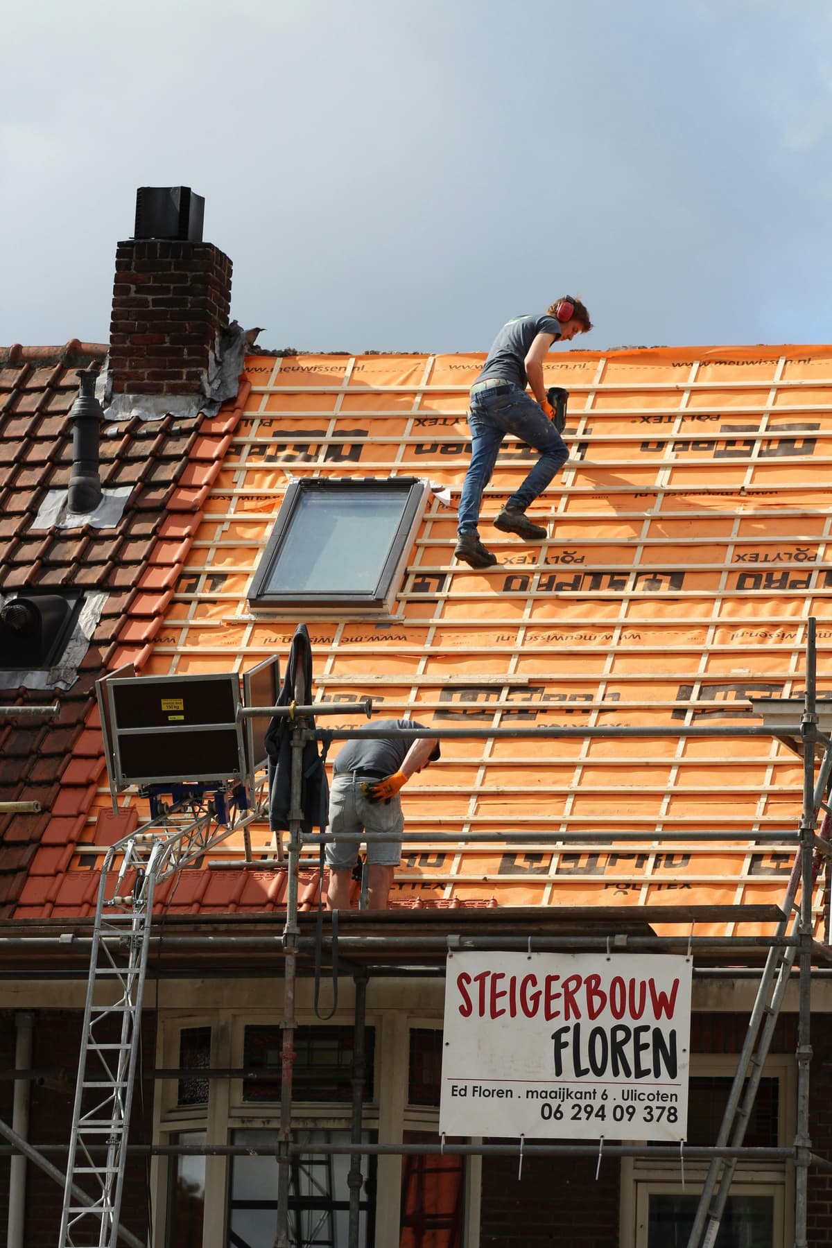 Dakisolatie Rijtjeswoning